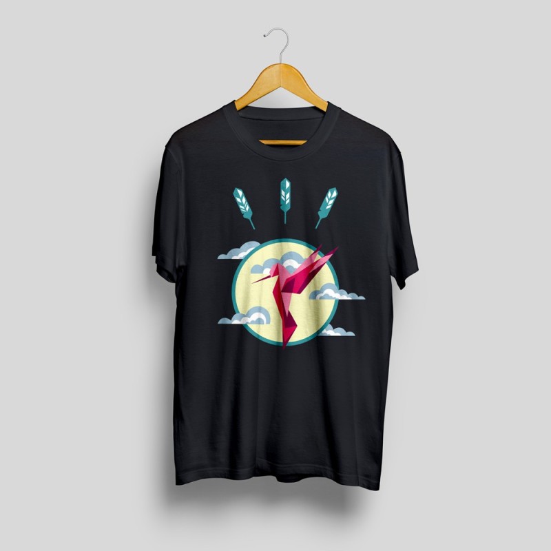 T-shirt colibri T-shirt colibri